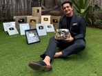 On Instagram, Ranveer Allahbadia shared a video unveiling his YouTube Diamond Play Button.