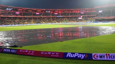 Inclement weather is expected to play spoilsport during RCB vs CSK clash. (ANI) Inclement weather is expected to play spoilsport during RCB vs CSK clash. (ANI)