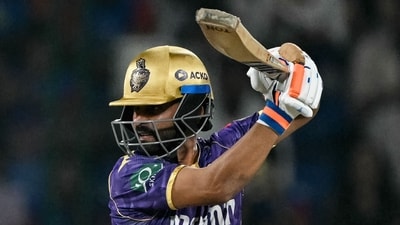 Kolkata Knight Riders' captain Ajinkya Rahane (AFP) Kolkata Knight Riders' captain Ajinkya Rahane (AFP)