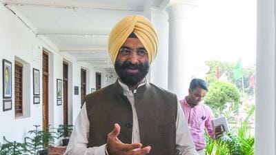 Delhi minister Manjinder Singh Sirsa. (ANI) Delhi minister Manjinder Singh Sirsa. (ANI)