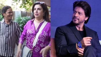 Farah Khan reveals how Shah Rukh Khan reacted to doing ad with her cook Dilip. Farah Khan reveals how Shah Rukh Khan reacted to doing ad with her cook Dilip.