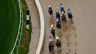 In the 2025 Kentucky Derby, Sandman and Baeza are the priciest at $1.2 million, contrasting sharply with Chunk of Gold, purchased for just $2,500 among others. (AP Photo/Charlie Riedel) (AP) In the 2025 Kentucky Derby, Sandman and Baeza are the priciest at $1.2 million, contrasting sharply with Chunk of Gold, purchased for just $2,500 among others. (AP Photo/Charlie Riedel) (AP)
