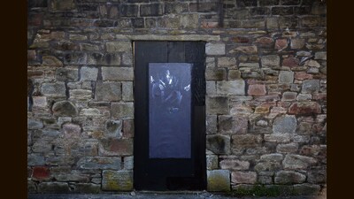 Mobile Lovers, a mural created by Banksy, in Bristol. (Getty Images) Mobile Lovers, a mural created by Banksy, in Bristol. (Getty Images)
