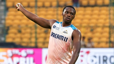Kagiso Rabada is serving a provisional suspension after testing positive for a recreational drug. (PTI) Kagiso Rabada is serving a provisional suspension after testing positive for a recreational drug. (PTI)