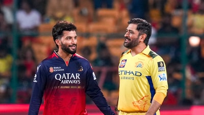 The match began with MS Dhoni winning the toss and opting to bowl. (PTI) The match began with MS Dhoni winning the toss and opting to bowl. (PTI)
