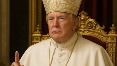 US President Donald Trump caught flak for posting a picture of himself as a Pope on social media. (Donald Trump/Truth Social) US President Donald Trump caught flak for posting a picture of himself as a Pope on social media. (Donald Trump/Truth Social)