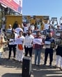 Holding placards and raising slogans, residents demanded urgent measures to clean the river and stop untreated sewage and waste from flowing into it the river. (HT PHOTO) Holding placards and raising slogans, residents demanded urgent measures to clean the river and stop untreated sewage and waste from flowing into it the river. (HT PHOTO)