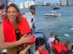 A $4 million Lamborghini luxury yacht flipped over just off Miami Beach A $4 million Lamborghini luxury yacht flipped over just off Miami Beach