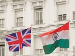UK and India national flags (Shutterstock)