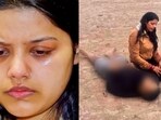 (Left) Pahalgam terror attack victim Lt Vinay Narwal's wife Himanshi during a blood donation camp organised on her husband's birth anniversary in Haryana's Karnal on Thursday; and Himanshi with the body of Vinay Narwal after the Pahalgam terror attack on April 22. (Left) Pahalgam terror attack victim Lt Vinay Narwal's wife Himanshi during a blood donation camp organised on her husband's birth anniversary in Haryana's Karnal on Thursday; and Himanshi with the body of Vinay Narwal after the Pahalgam terror attack on April 22.