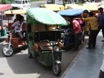 E-rickshaw driver allegedly attacked a man with a blade following an argument over a collision between their vehicles in Delhi's Dabri area. (File) E-rickshaw driver allegedly attacked a man with a blade following an argument over a collision between their vehicles in Delhi's Dabri area. (File)