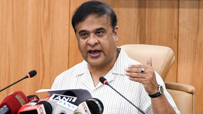 Assam CM Himanta Biswa Sarma said that two more persons were arrested from Hojai and South Salmara-Mankachar districts on Saturday. (ANI) Assam CM Himanta Biswa Sarma said that two more persons were arrested from Hojai and South Salmara-Mankachar districts on Saturday. (ANI)