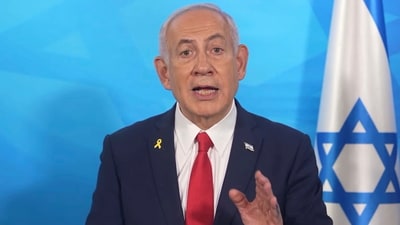 Israeli Prime Minister Benjamin Netanyahu on Sunday vowed a multi-phased response to Yemen's Huthis. (AP) Israeli Prime Minister Benjamin Netanyahu on Sunday vowed a multi-phased response to Yemen's Huthis. (AP)