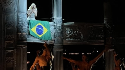Lady Gaga smashed the record of Madonna to clinch the title of the highest-attended concert by a female artist in history on May 3 (Photo by STRINGER / AFP) (AFP) Lady Gaga smashed the record of Madonna to clinch the title of the highest-attended concert by a female artist in history on May 3 (Photo by STRINGER / AFP) (AFP)