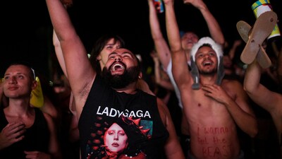 The&nbsp;city has become&nbsp;a hive of Gaga-mania as it prepares to host the pop sensation for her first performance in the nation since 2012. (REUTERS)