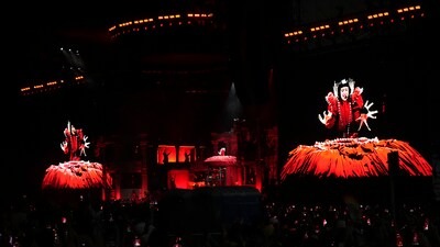In a video, Rio's metro staff danced to Lady Gaga's 2008 hit song "LoveGame". (AP Photo/Silvia Izquierdo) (AP) In a video, Rio's metro staff danced to Lady Gaga's 2008 hit song "LoveGame". (AP Photo/Silvia Izquierdo) (AP)
