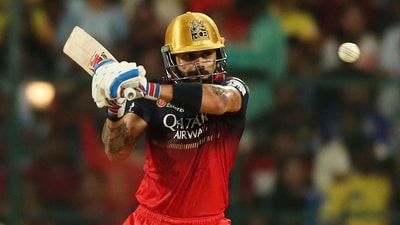 Virat Kohli slammed 62 runs off 33 balls against CSK. (REUTERS)