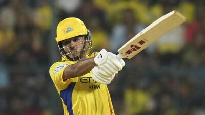 Chennai Super Kings’ Ayush Mhatre scored 94 off 48 against Royal Challengers Bengaluru (AP)