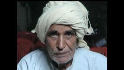 Former Haryana chief minister Bansi Lal’s younger brother Hari Singh. (File)