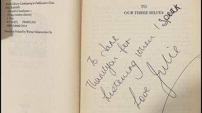In Delhi’s legendary Sunday Book Bazar, secondhand books on sale often bear such personalised words—sometimes written by the book’s owner, sometimes as dedications jotted by the person gifting the book to a friend or relative. (HT)