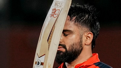 Shashank joined Prabhsimran Singh after the dismissal of captain Shreyas Iyer and took the Punjab Kings run rate to a different level. Prabhsimran was eventually dismissed just nine runs short of a century. (PTI) Shashank joined Prabhsimran Singh after the dismissal of captain Shreyas Iyer and took the Punjab Kings run rate to a different level. Prabhsimran was eventually dismissed just nine runs short of a century. (PTI)
