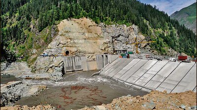 Pakistan has objected to the Kishanganga dam project on the Indian side. (HT Archive) Pakistan has objected to the Kishanganga dam project on the Indian side. (HT Archive)