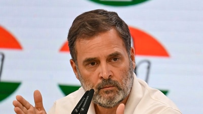 Rahul Gandhi said he is willing to "take responsibility for everything the Congress party has ever done wrong (Raj K Raj/HT Photo) Rahul Gandhi said he is willing to "take responsibility for everything the Congress party has ever done wrong (Raj K Raj/HT Photo)