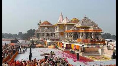 Ram temple construction committee chairperson Nripendra Mishra emphasised environmental conservation at the temple complex. (Sourced)