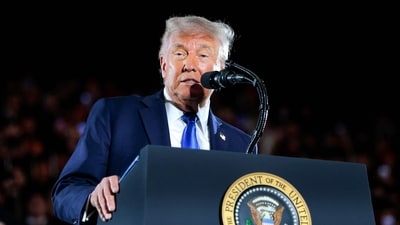 Trump allies said Kentucky Derby results are a reflection of today's times (Getty Images via AFP) Trump allies said Kentucky Derby results are a reflection of today's times (Getty Images via AFP)