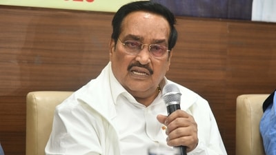 Union minister of Jal Shakti CR Paatil was attending the 7th Global Investor Conference in Gujarat's Surat city. (Keshav Singh/HT/File) Union minister of Jal Shakti CR Paatil was attending the 7th Global Investor Conference in Gujarat's Surat city. (Keshav Singh/HT/File)