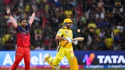 Yash Dayal once again delivered a brilliant final over for RCB against CSK. (PTI Image) Yash Dayal once again delivered a brilliant final over for RCB against CSK. (PTI Image)