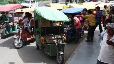E-rickshaw driver allegedly attacked a man with a blade following an argument over a collision between their vehicles in Delhi's Dabri area. (File) (Pic used for representation)