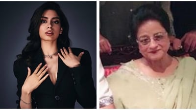 Khushi Kapoor opened up about a conversation she had with her grandmother Nirmal Kapoor. Khushi Kapoor opened up about a conversation she had with her grandmother Nirmal Kapoor.