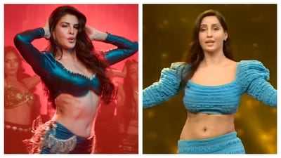 Jacqueline Fernandez's moves in Housefull 5's Laal Pari sparks comparison with Nora Fatehi. Jacqueline Fernandez's moves in Housefull 5's Laal Pari sparks comparison with Nora Fatehi.