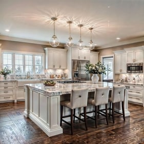 Creative ways to add charm and character to your kitchen, incorporating unique features (Photo by Alison Rodden) Creative ways to add charm and character to your kitchen, incorporating unique features (Photo by Alison Rodden)