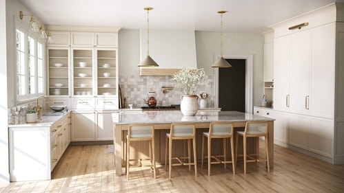 Smart kitchen integrates both the minimalist aesthetic and high-tech efficiency. (Shutterstock) Smart kitchen integrates both the minimalist aesthetic and high-tech efficiency. (Shutterstock)