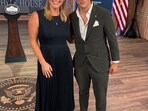Barron Trump and Karoline Leavitt Barron Trump and Karoline Leavitt