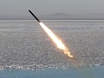 The Pakistan military test-fired a surface-to-surface missile with a range of 120 kilometres. The Pakistan military test-fired a surface-to-surface missile with a range of 120 kilometres.