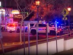 First responders at the scene of a shooting in Glendale, a suburb of Phoenix, Arizona. First responders at the scene of a shooting in Glendale, a suburb of Phoenix, Arizona.