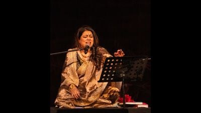 Barnali Chattopadhyay performing at the Rajasthan International Folk Festival (RIFF) in Jodhpur (Courtesy Jodhpur RIFF) Barnali Chattopadhyay performing at the Rajasthan International Folk Festival (RIFF) in Jodhpur (Courtesy Jodhpur RIFF)