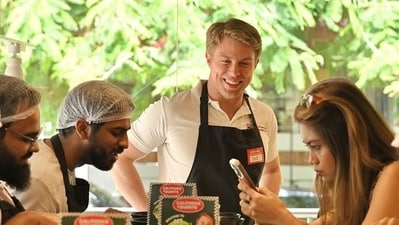 American entrepreneur Bert Mueller is the founder of California Burrito (Instagram/@californiaburrito_in) American entrepreneur Bert Mueller is the founder of California Burrito (Instagram/@californiaburrito_in)