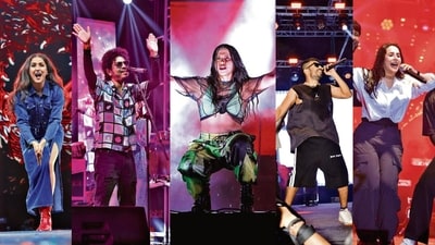 DU fest season, this year, saw several popular artistes perform at various colleges across Delhi-NCR. (Photos: Manoj Verma, Shantanu Bhattacharya and Anurag Mehra/HT) DU fest season, this year, saw several popular artistes perform at various colleges across Delhi-NCR. (Photos: Manoj Verma, Shantanu Bhattacharya and Anurag Mehra/HT)
