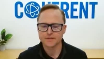 Jim Anderson, the CEO of Coherent Jim Anderson, the CEO of Coherent