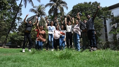 Students rejoicing after 12th HSC results were declared online at Agnel Multipurpose School and Junior College at Vashi in Navi Mumbai, India, on Monday, May 5, 2025 (Bachchan Kumar/ HT PHOTO) Students rejoicing after 12th HSC results were declared online at Agnel Multipurpose School and Junior College at Vashi in Navi Mumbai, India, on Monday, May 5, 2025 (Bachchan Kumar/ HT PHOTO)