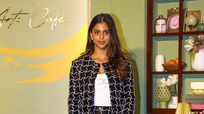 Suhana Khan took to her Instagram stories to share her excitement of KKR's win against RR in recent IPL match (PTI) Suhana Khan took to her Instagram stories to share her excitement of KKR's win against RR in recent IPL match (PTI)