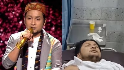 Singer Pawandeep Rajan and undergoing treatment after accident Singer Pawandeep Rajan and undergoing treatment after accident