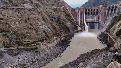 The office of Lino at the Permanent Court of Arbitration, which is adjudicating disputes raised by Pakistan regarding the Kishenganga and Ratle dams. (PTI)