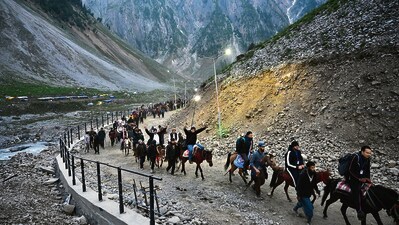 The yatra will be conducted from July 3 to August 9. (HT FILE) The yatra will be conducted from July 3 to August 9. (HT FILE)