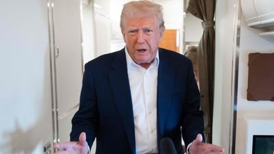 Trump's initial remark that children just needed “two dolls” garnered a lot of attention, and detractors claimed it exposed the true financial burden of Trump's trade policies (AFP) Trump's initial remark that children just needed “two dolls” garnered a lot of attention, and detractors claimed it exposed the true financial burden of Trump's trade policies (AFP)