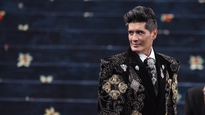 Manish Malhotra poses during the Met Gala. REUTERS/Jeenah Moon (REUTERS)